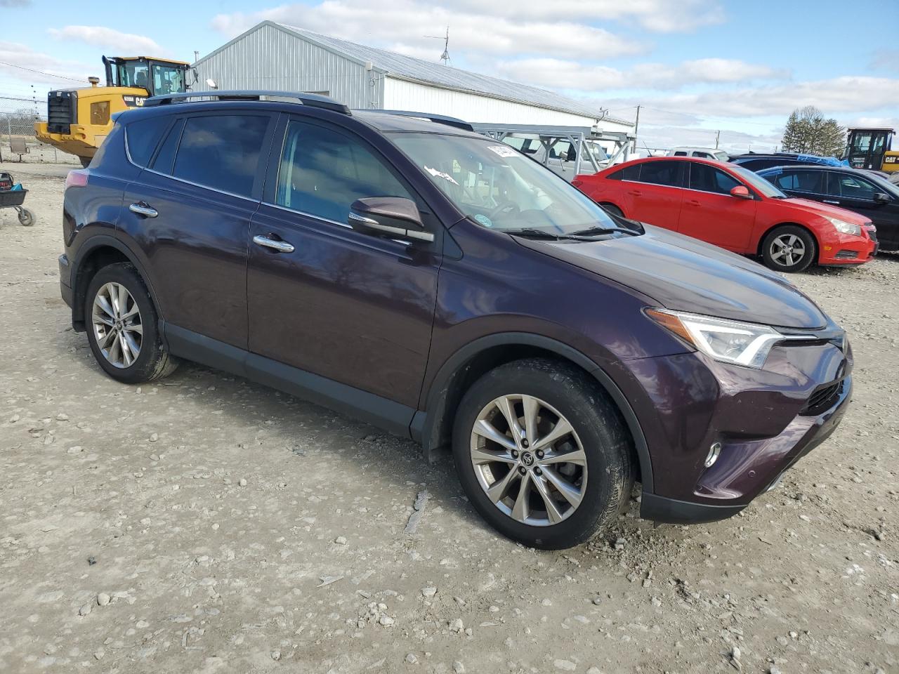 2018 Toyota RAV 4 VIN 2T3DFREV4JW807465 Copart auction photo, side / front end damage thumbnail 4
