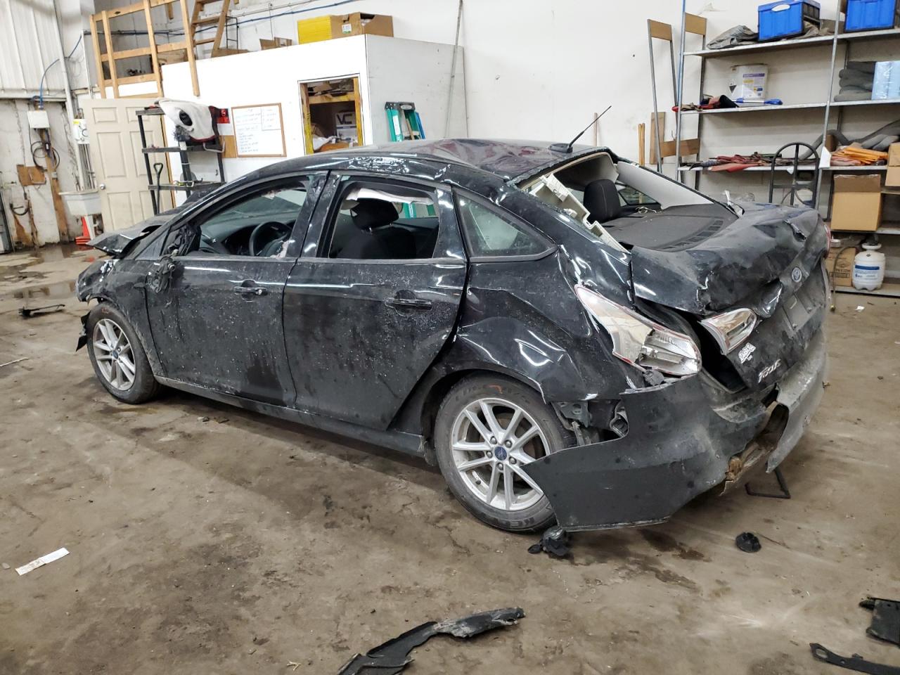 2017 Ford Focus VIN 1FADP3F24HL300566 Copart auction photo, all over damage thumbnail 2