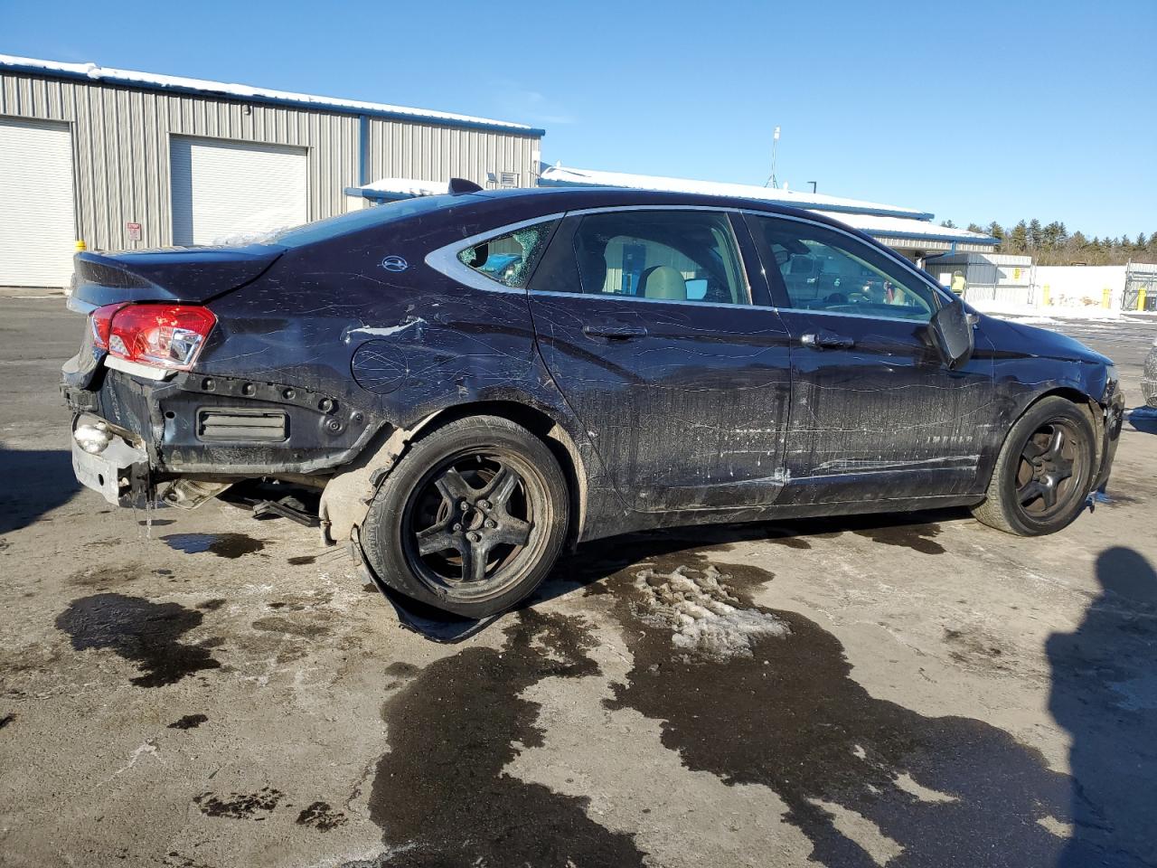 2014 Chevrolet Impala VIN 2G11Y5SL7E9198342 Copart auction photo, all over damage thumbnail 3