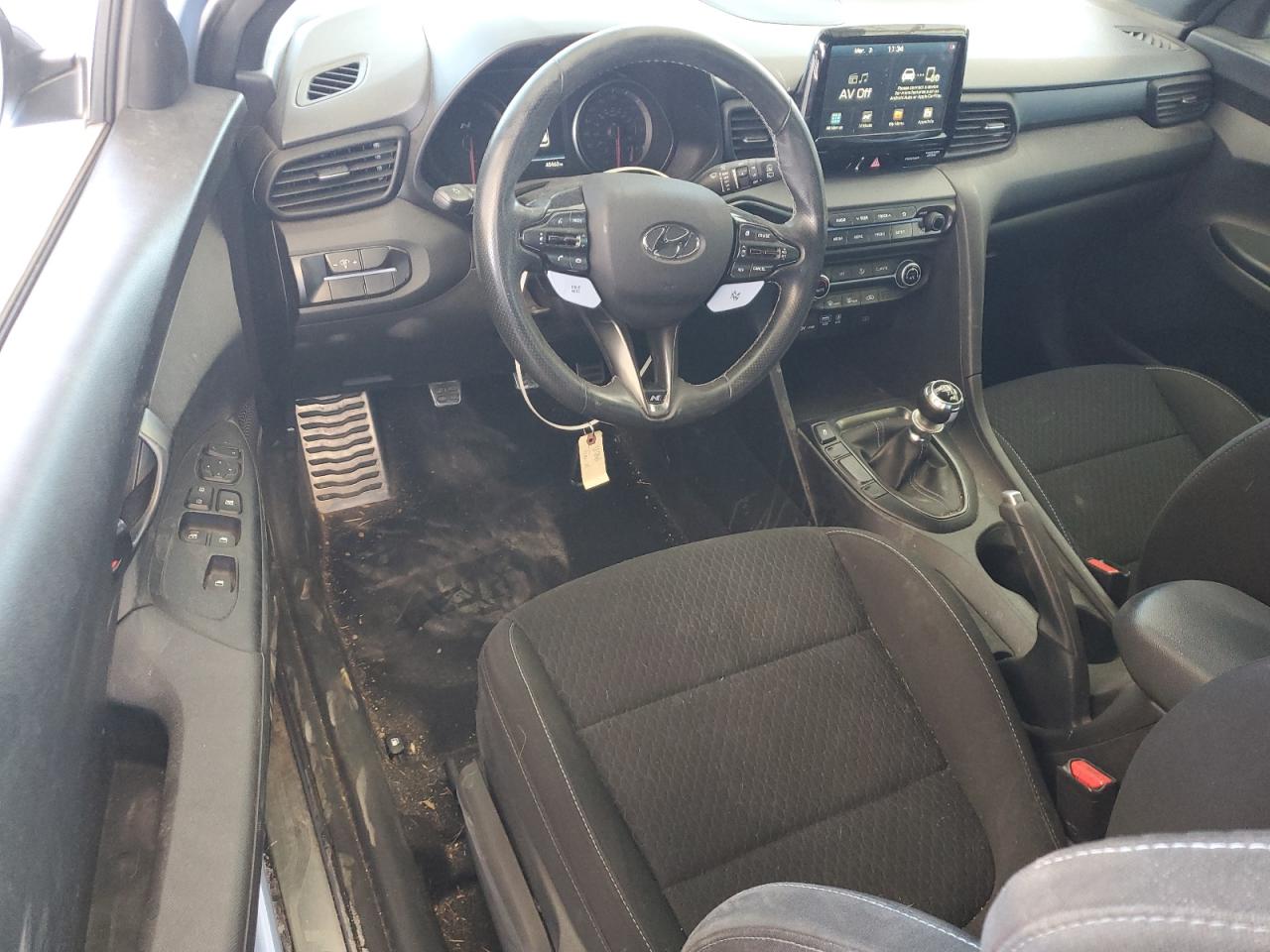 2020 Hyundai Veloster VIN KMHT36AH8LU007122 Copart auction photo, front end damage thumbnail 8