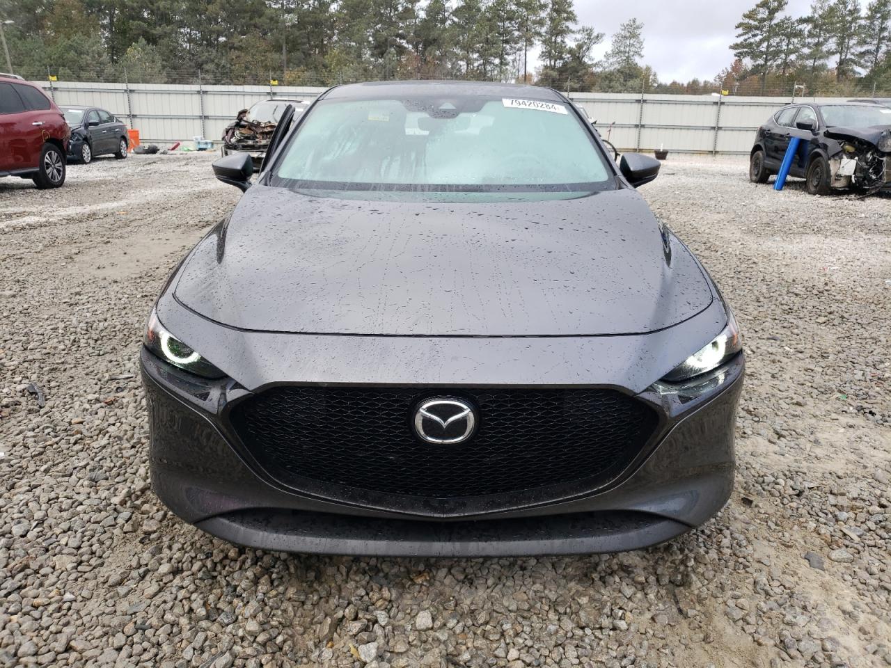 2021 Mazda 3 VIN JM1BPAML2M1310620 Copart auction photo, side / front end damage thumbnail 5
