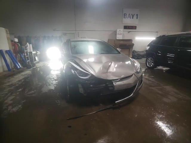 2014 Hyundai Elantra VIN 5NPDH4AE2EH482847 Copart auction photo, front end / side damage thumbnail 14
