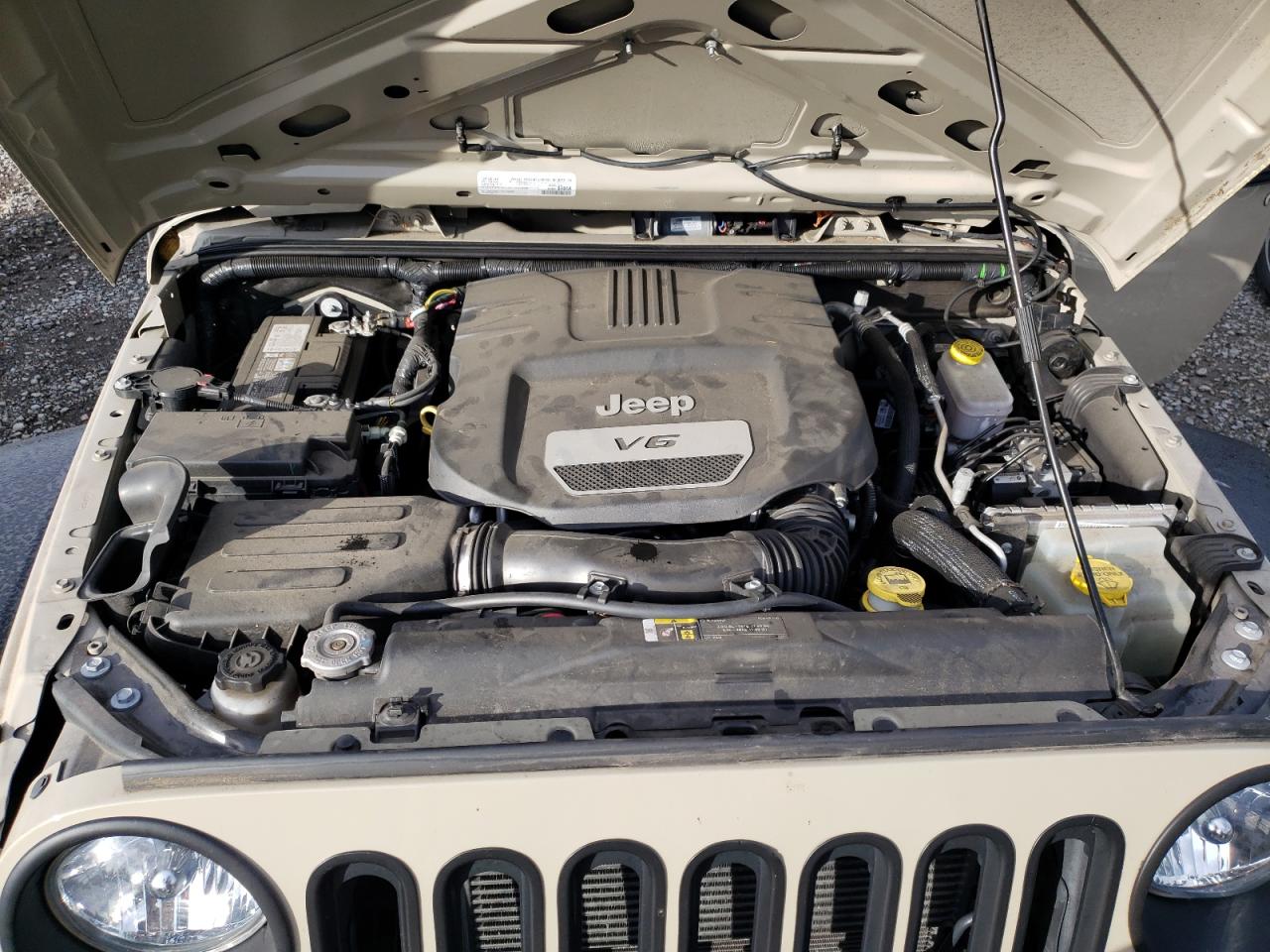 2017 Jeep Wrangler VIN 1C4AJWAG8HL604146 Copart auction photo, front end damage thumbnail 11