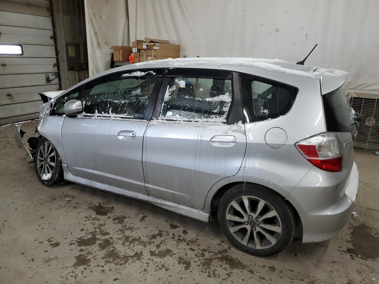 2012 Honda Fit VIN JHMGE8H55CC022267 Copart auction photo, front end damage thumbnail 2