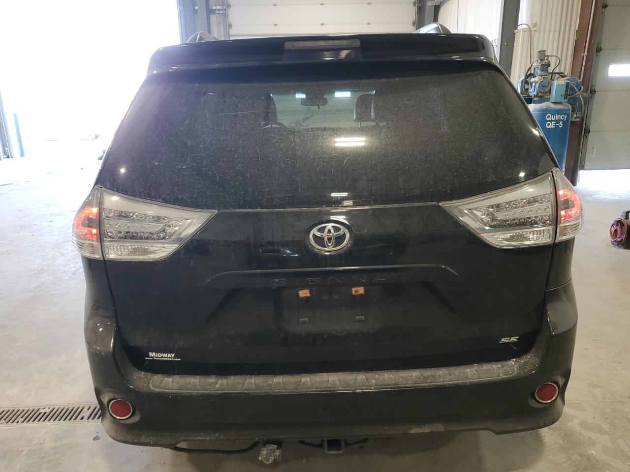 2012 Toyota Sienna VIN 5TDXK3DC2CS193218 Copart auction photo, all over damage thumbnail 6