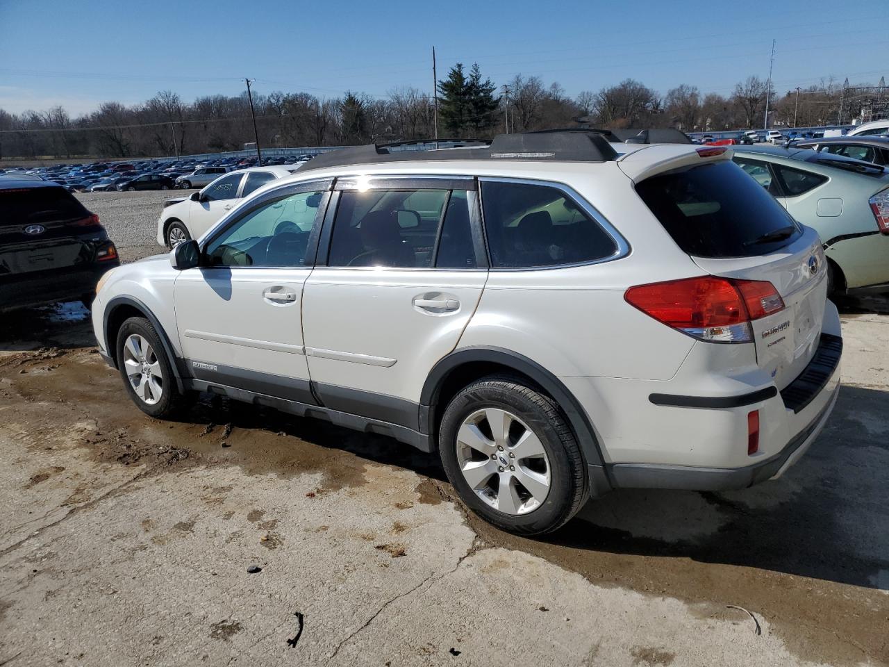 2011 Subaru Outback VIN 4S4BRCLC2B3442684 Copart auction photo, side / front end damage thumbnail 2