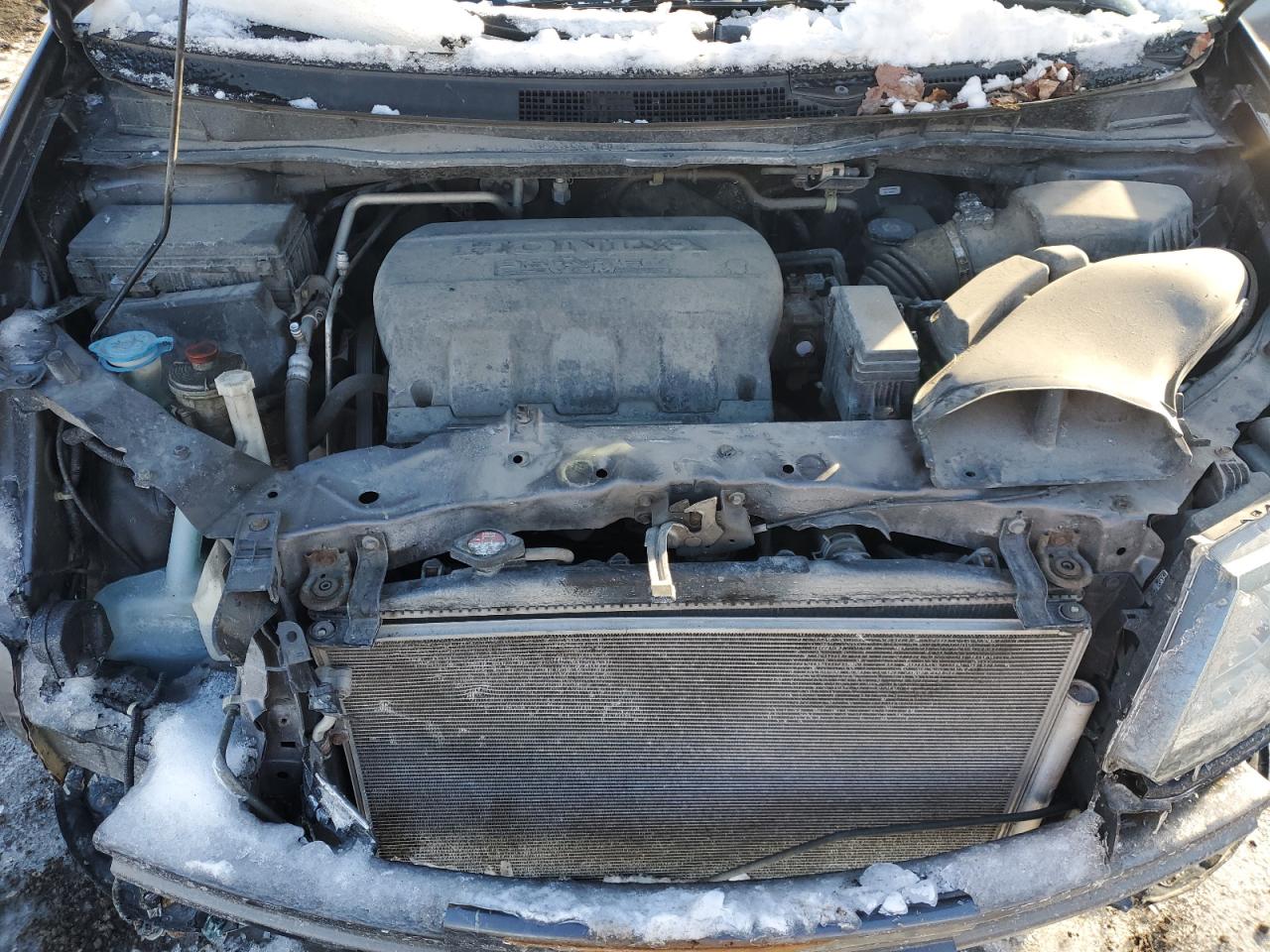 2016 Honda Odyssey VIN 5FNRL5H60GB028476 Copart auction photo, rear end / front end damage thumbnail 14