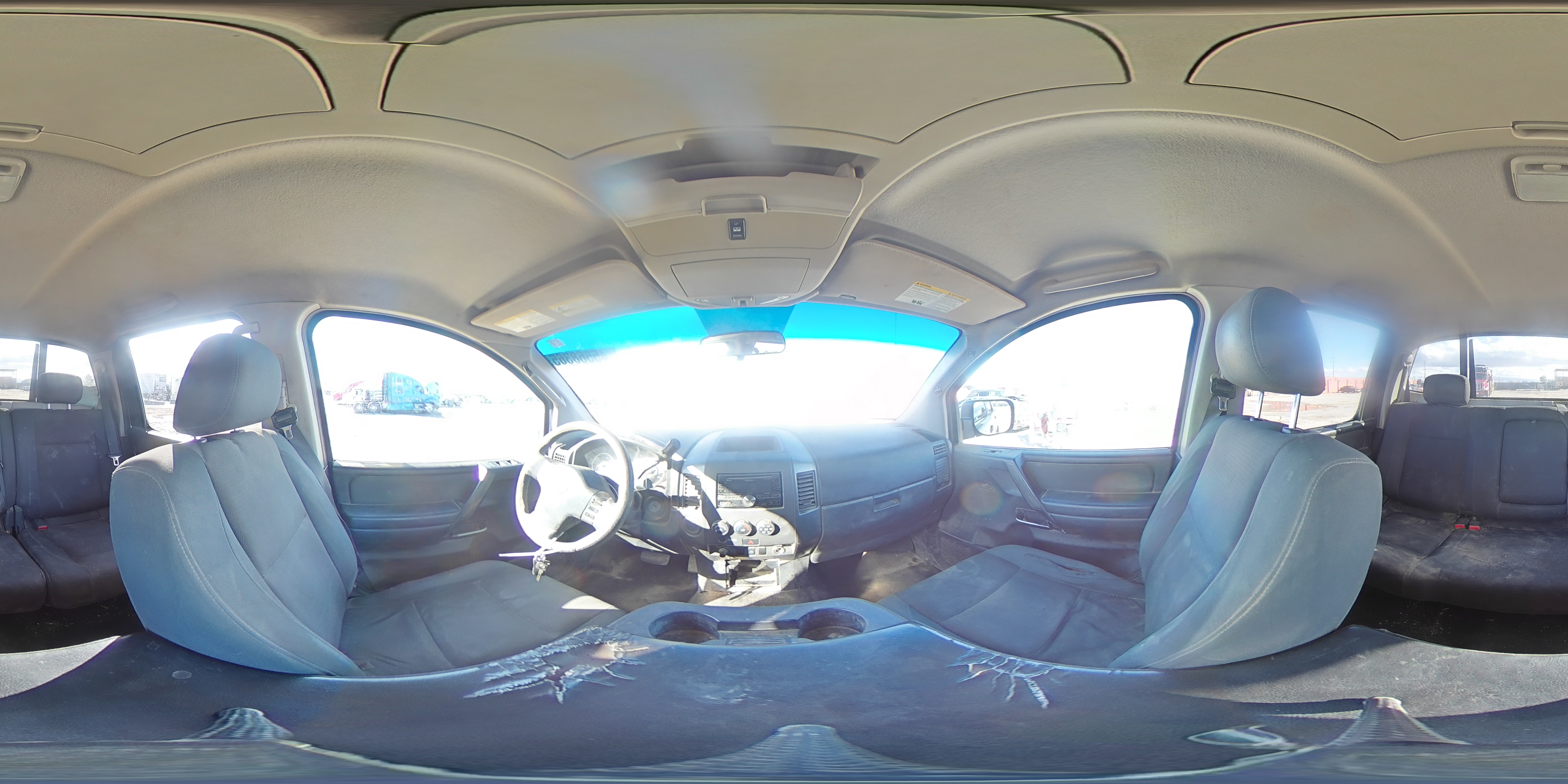 2008 Nissan Titan VIN 1N6AA07D58N336880 Copart auction photo, rear end / undercarriage damage thumbnail 13