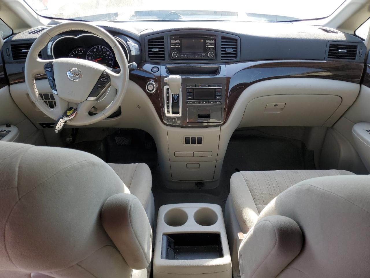 2013 Nissan Quest VIN JN8AE2KP6D9063914 Copart auction photo, front end damage thumbnail 8