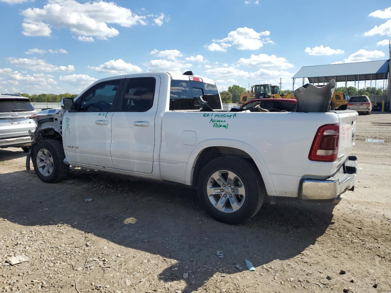 2020 RAM 1500 VIN 1C6SRFDT2LN254099 Copart auction photo, front end damage thumbnail 2