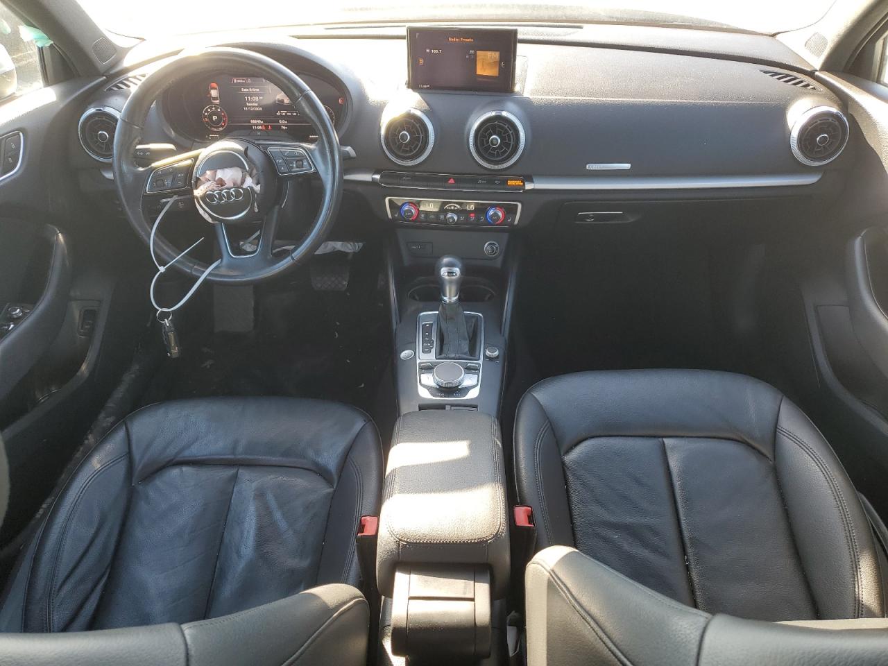 2018 Audi A3 VIN WAUAUGFF1J1086778 Copart auction photo, front end damage thumbnail 8