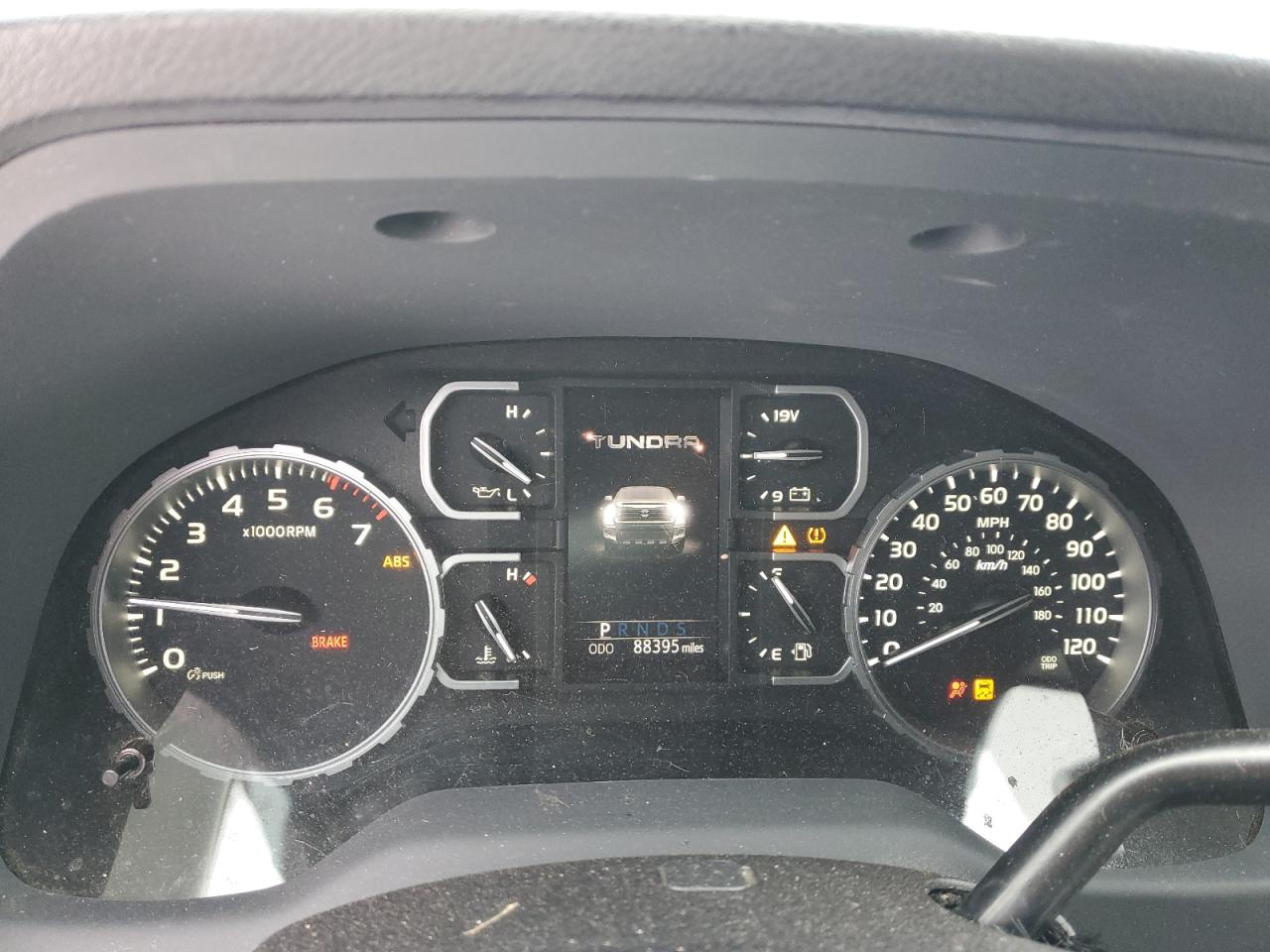 2020 Toyota Tundra VIN 5TFDY5F14LX898850 Copart auction photo, front end / undercarriage damage thumbnail 9