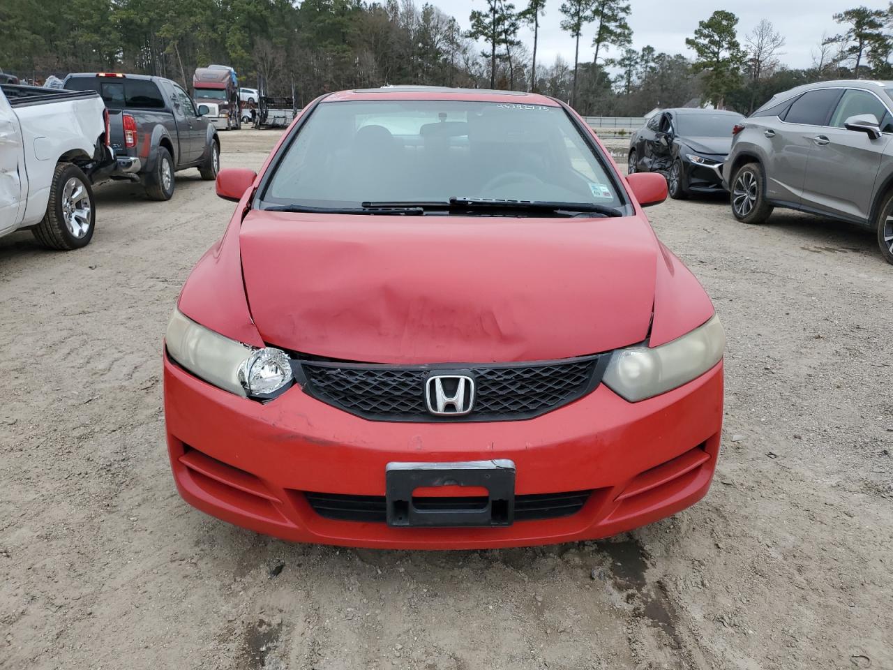 2009 Honda Civic VIN 2HGFG12899H506855 Copart auction photo, front end / minor dent/scratches damage thumbnail 5