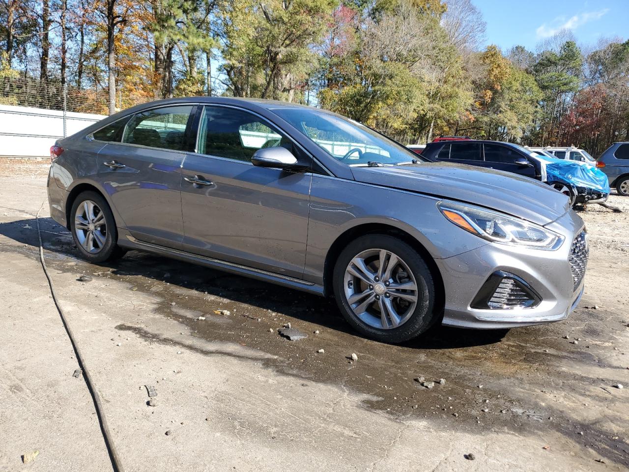 2018 Hyundai Sonata VIN 5NPE34AF1JH709869 Copart auction photo, front end damage thumbnail 4