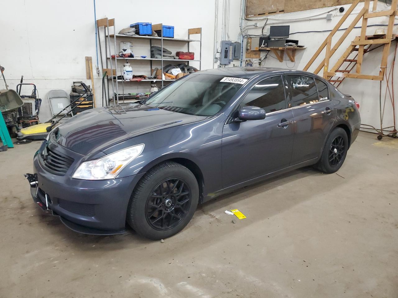 2008 Infiniti G VIN JNKBV61F98M254812