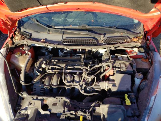2014 Ford Fiesta VIN 3FADP4EJ1EM241470 Copart auction photo, rear end damage thumbnail 11