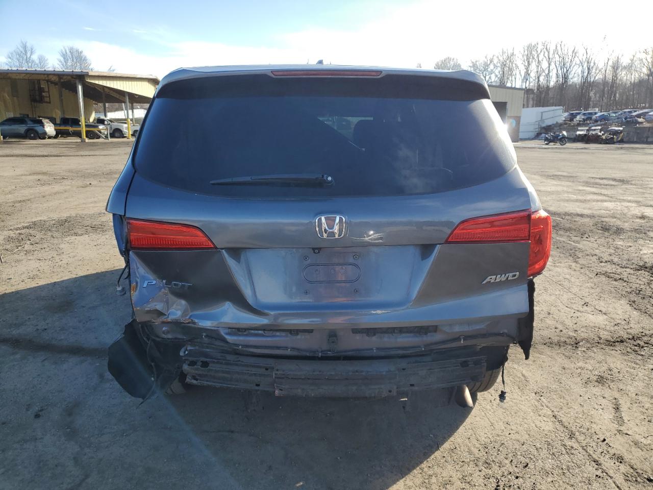 2017 Honda Pilot VIN 5FNYF6H58HB062862 Copart auction photo, all over damage thumbnail 6