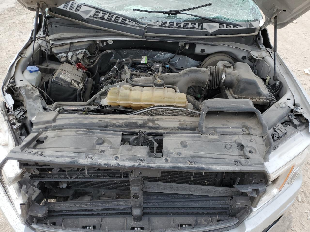 2019 Ford F-150 VIN 1FTEW1CP1KKD27498 Copart auction photo, all over damage thumbnail 12