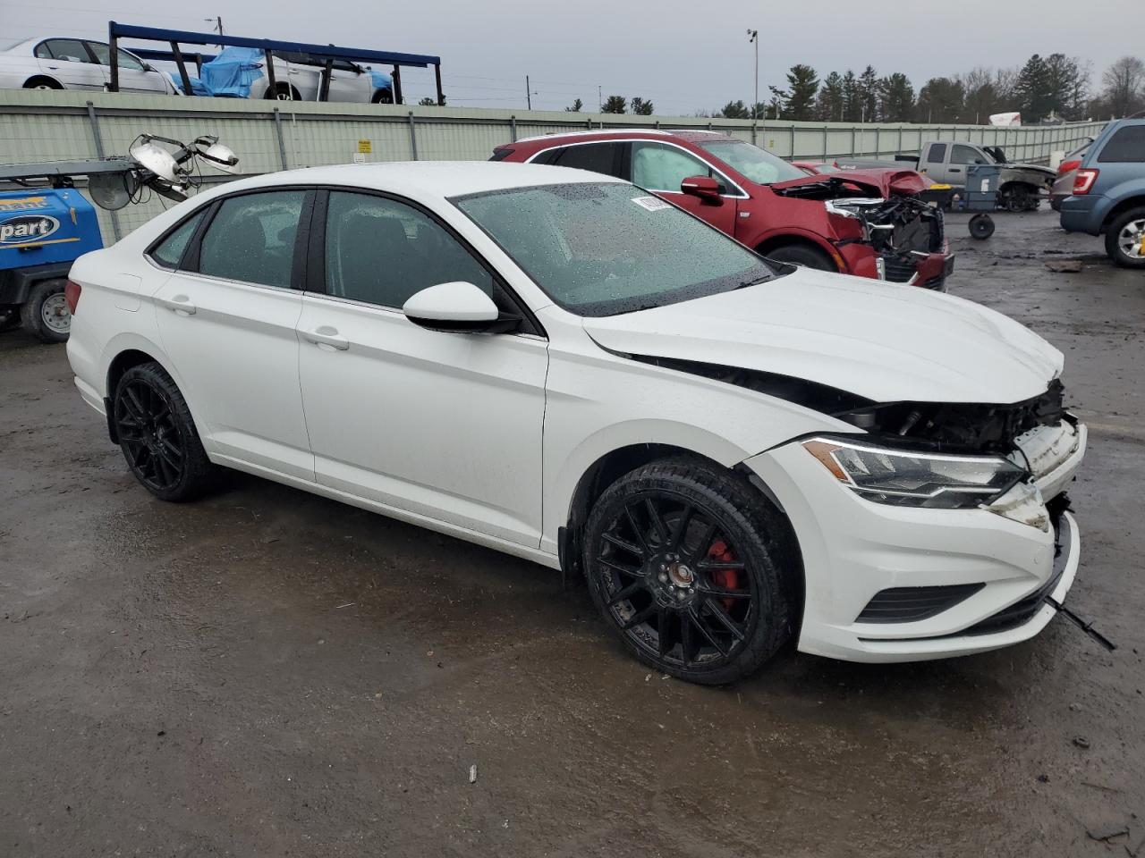 2019 Volkswagen Jetta VIN 3VWC57BU3KM275382 Copart auction photo, front end damage thumbnail 4