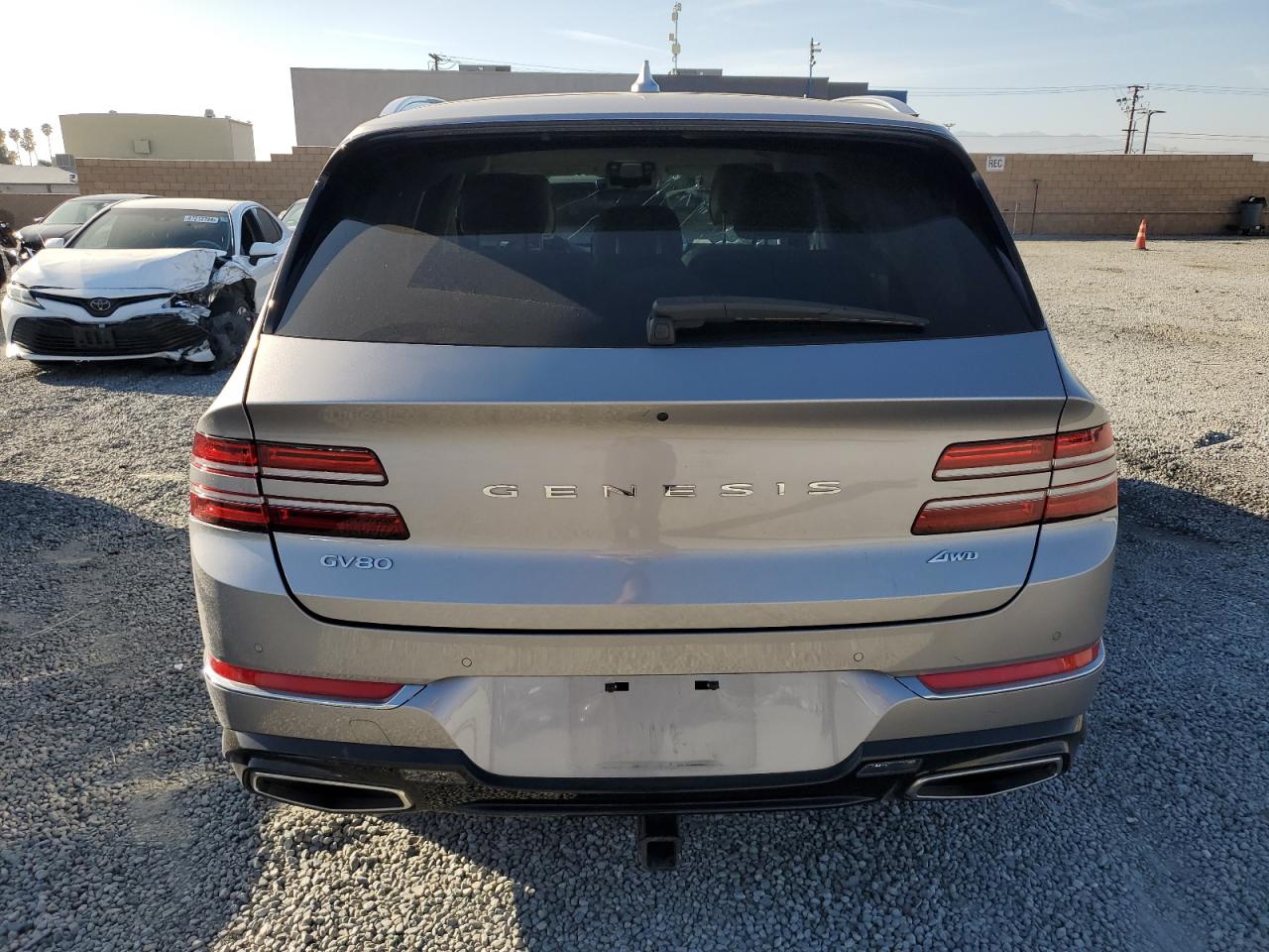 2021 Genesis Gv80 VIN KMUHBDSB6MU041473 Copart auction photo, all over damage thumbnail 6