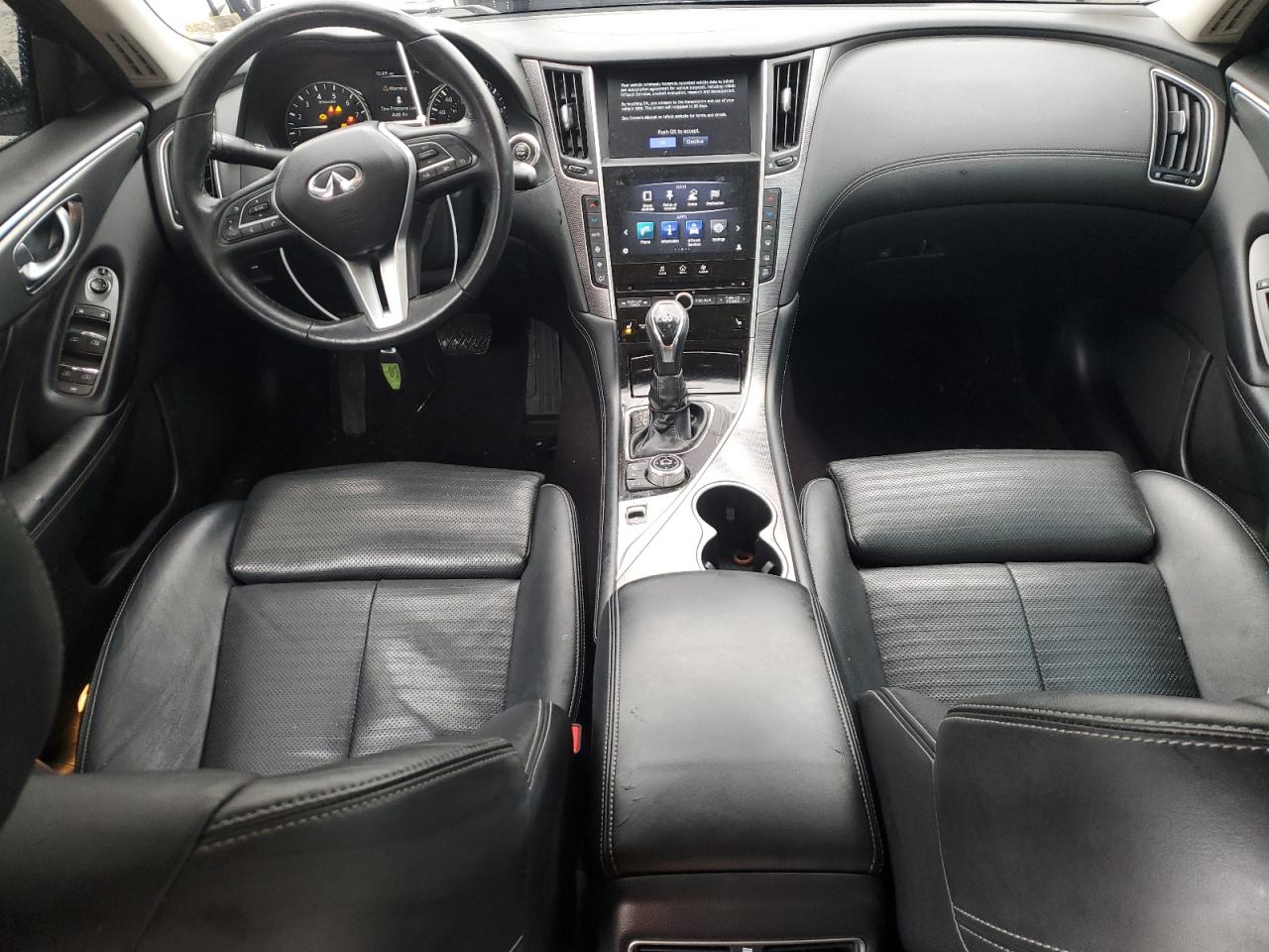 2018 Infiniti Q50 VIN JN1EV7AR3JM440773 Copart auction photo, side damage thumbnail 8