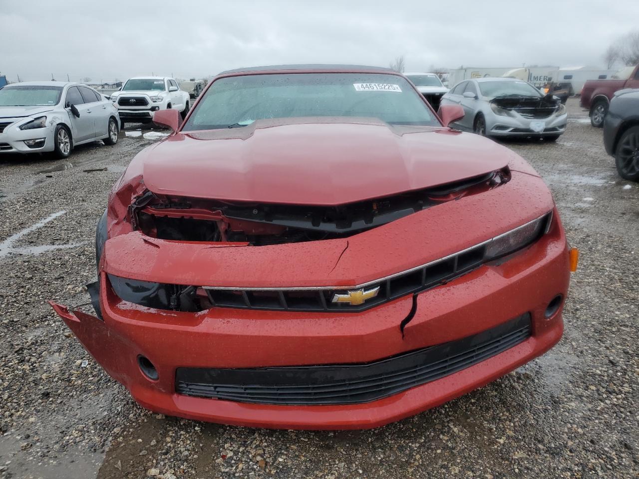 2015 Chevrolet Camaro VIN 2G1FF3D31F9177419 Copart auction photo, front end / side damage thumbnail 5