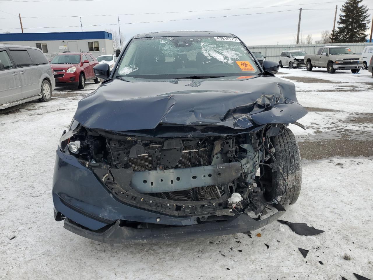 2017 Mazda CX-5 VIN JM3KFBCL5H0208130 Copart auction photo, front end damage thumbnail 5
