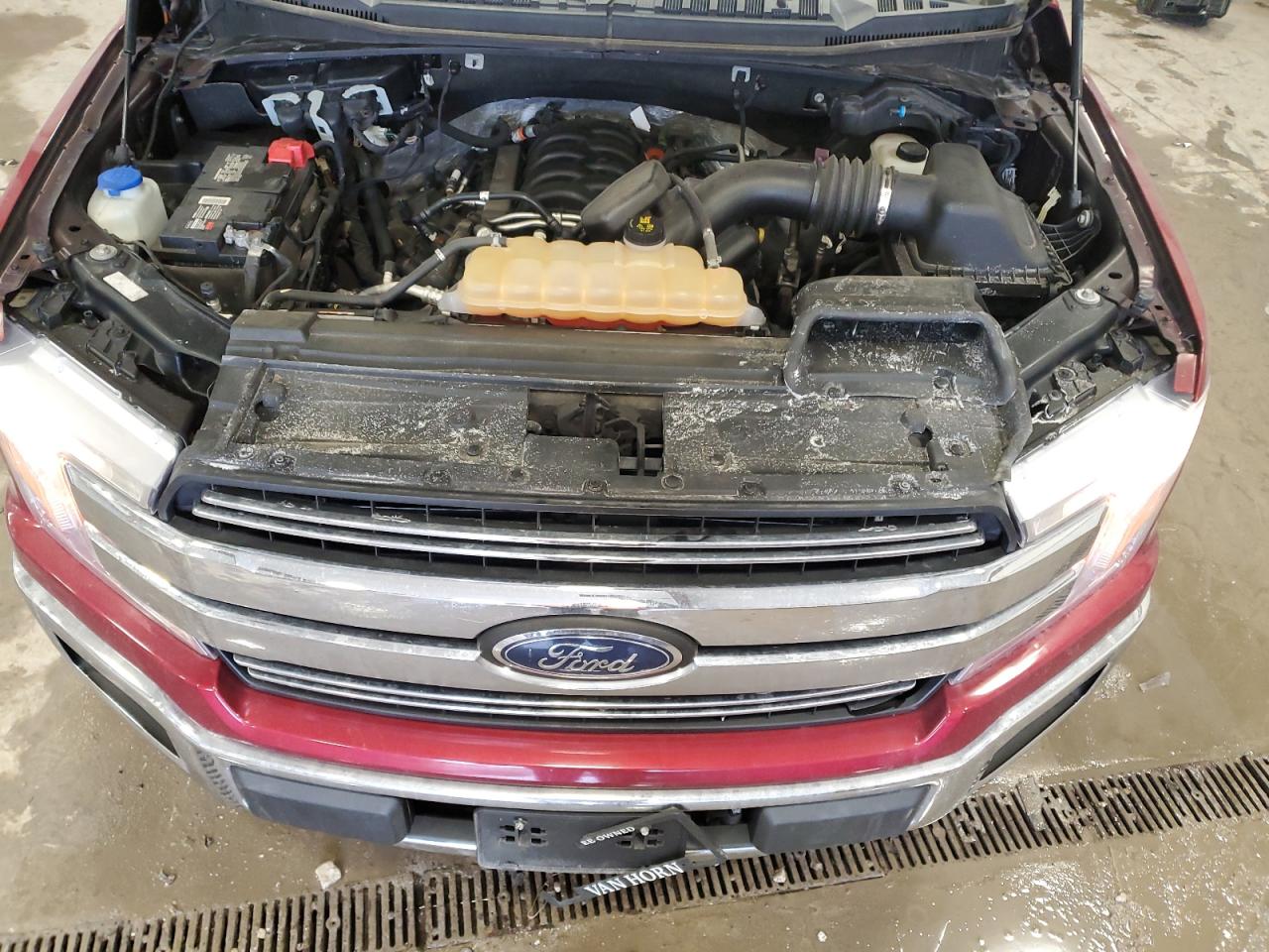 2018 Ford F-150 VIN 1FTFW1E55JFC57463 Copart auction photo, side damage thumbnail 11