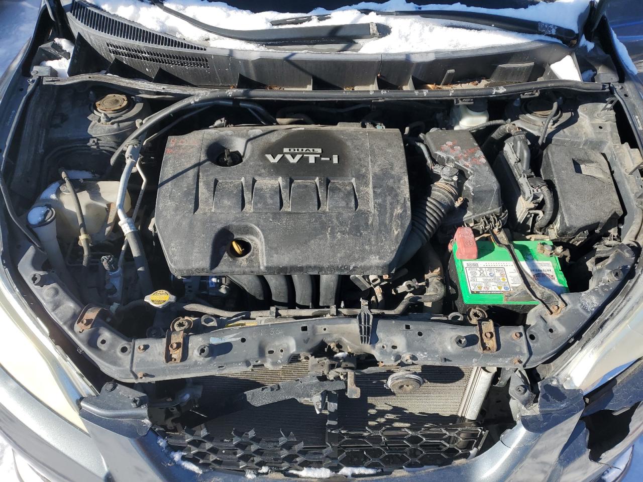 2009 Toyota Corolla VIN 2T1KU40E29C156494 Copart auction photo, front end / rear end damage thumbnail 11