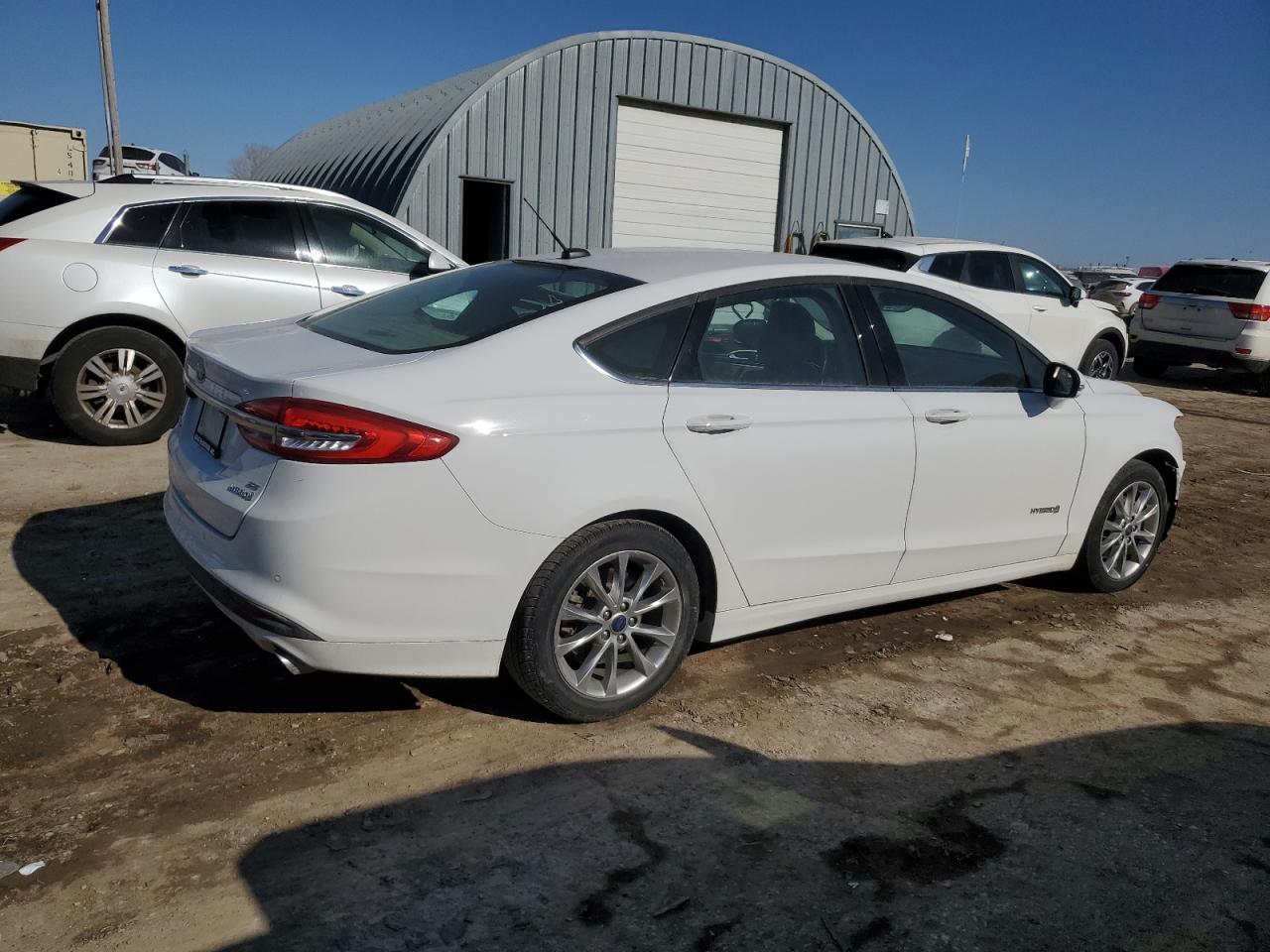 2017 Ford Fusion VIN 3FA6P0LU1HR297043 Copart auction photo, front end damage thumbnail 3