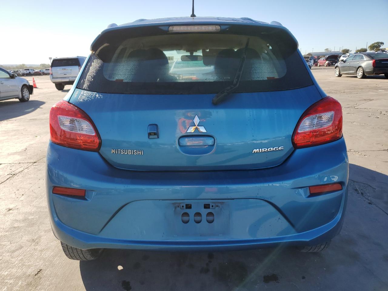 2018 Mitsubishi Mirage VIN ML32A3HJ6JH003026 Copart auction photo, front end / all over damage thumbnail 6