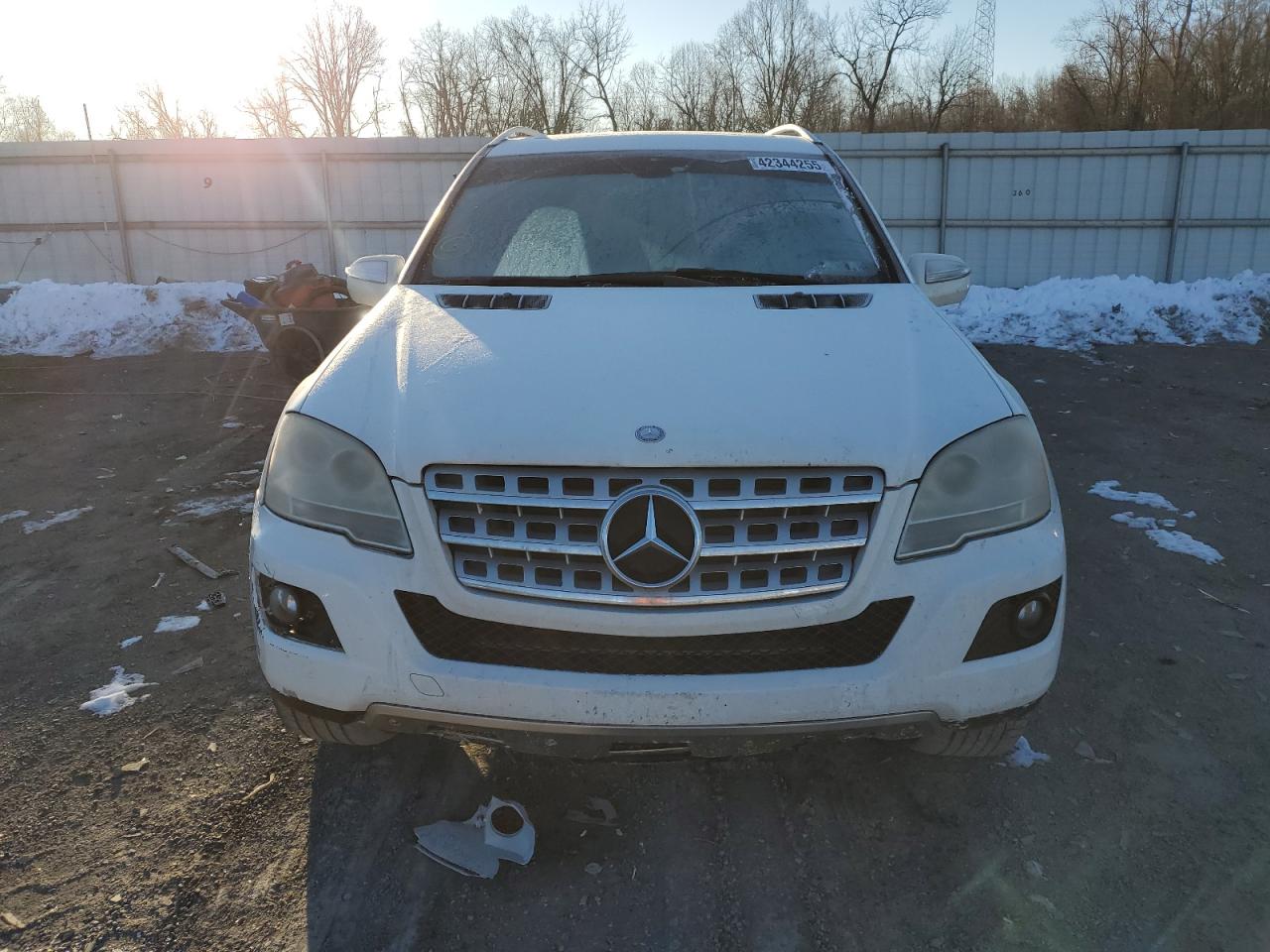 2009 Mercedes-Benz M-klasse VIN 4JGBB86E79A514855 Copart auction photo, front end damage thumbnail 5