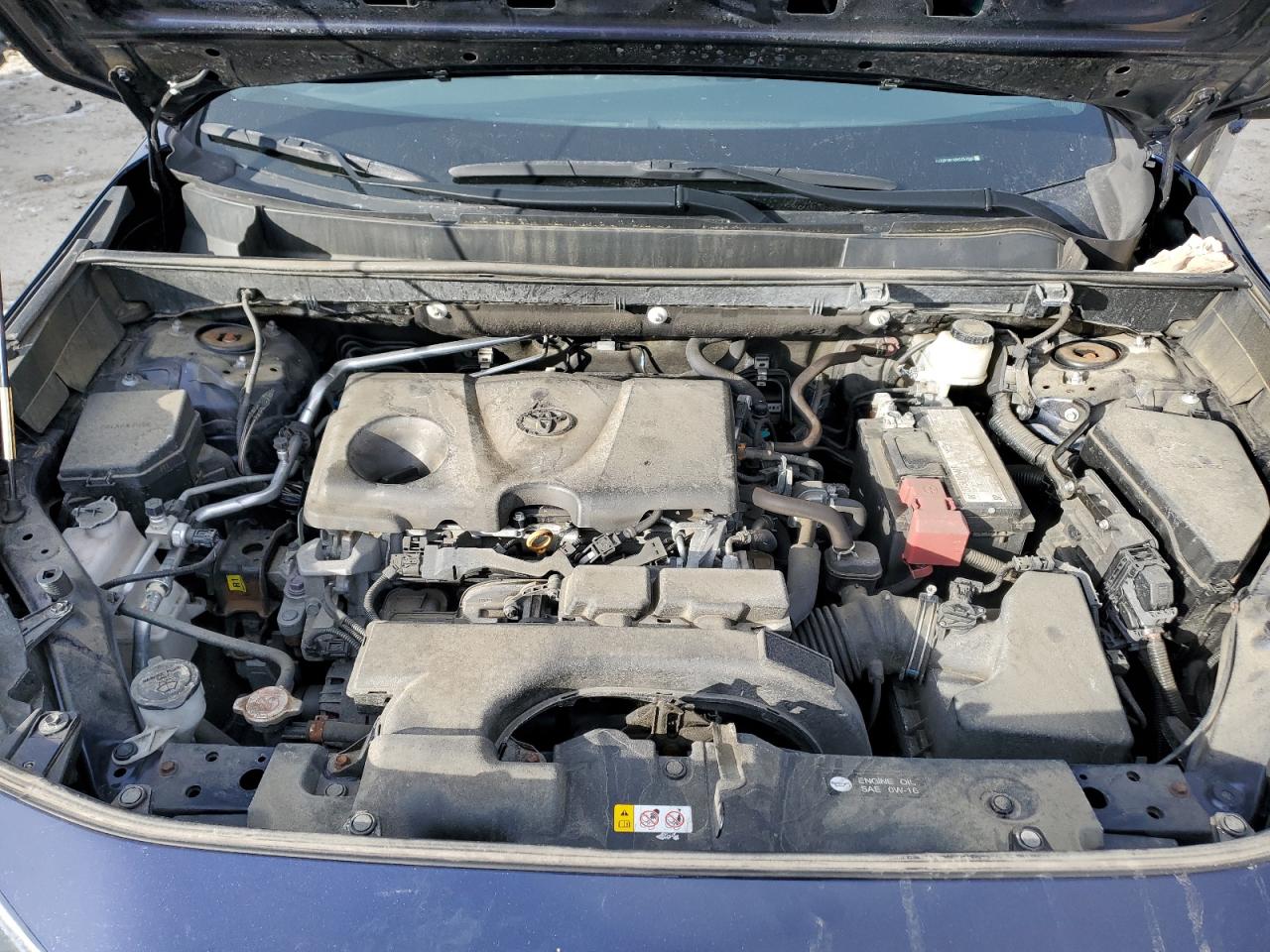 2019 Toyota RAV 4 VIN 2T3P1RFV0KC053560 Copart auction photo, front end damage thumbnail 12