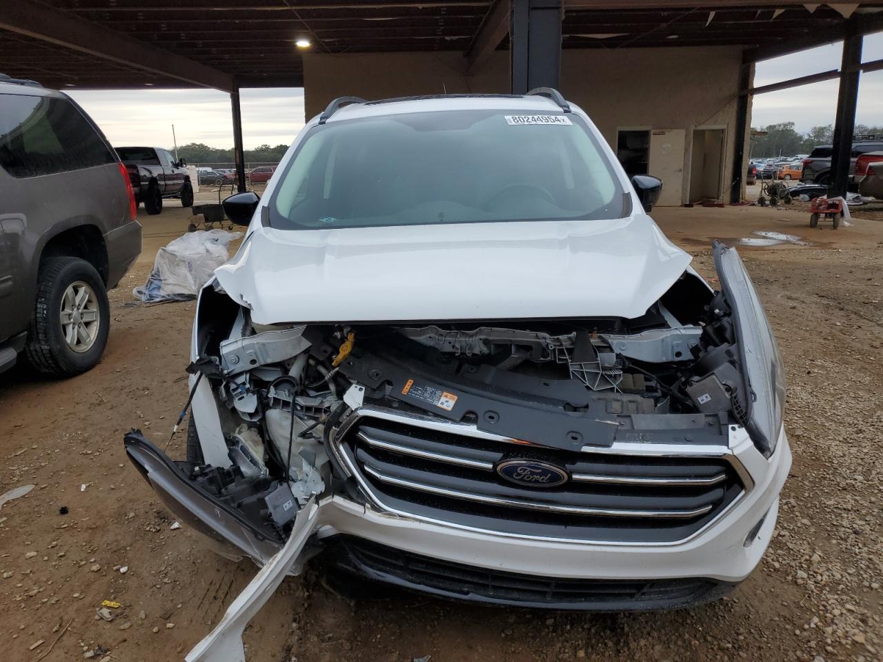 2018 Ford Escape VIN 1FMCU0GD3JUD18792 Copart auction photo, front end damage thumbnail 5