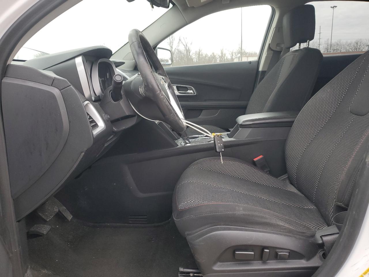 2017 Chevrolet Equinox VIN 2GNFLFEK6H6261495 Copart auction photo, front end / side damage thumbnail 7