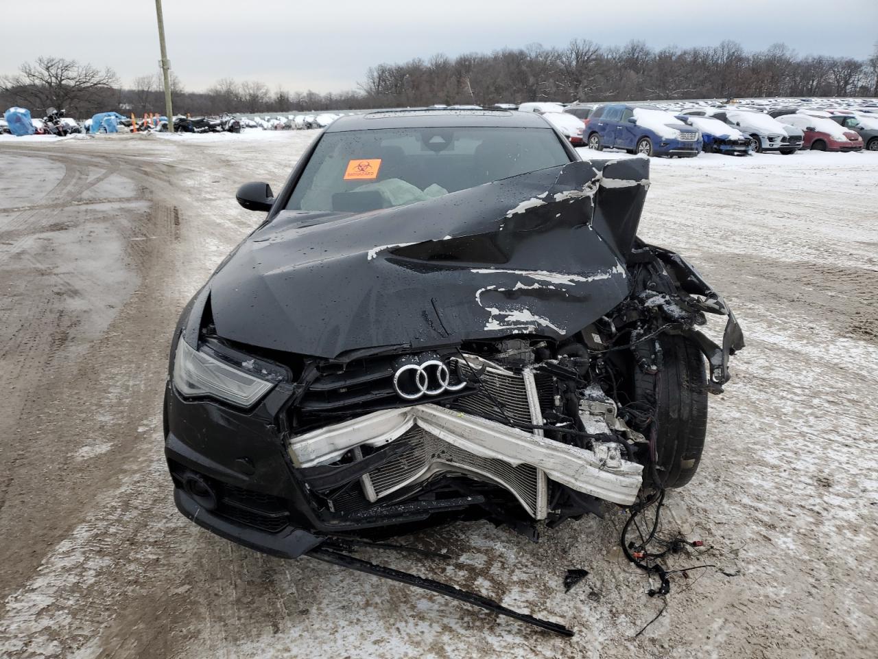 2017 Audi A6 VIN WAUH2AFC1HN131258 Copart auction photo, all over damage thumbnail 5