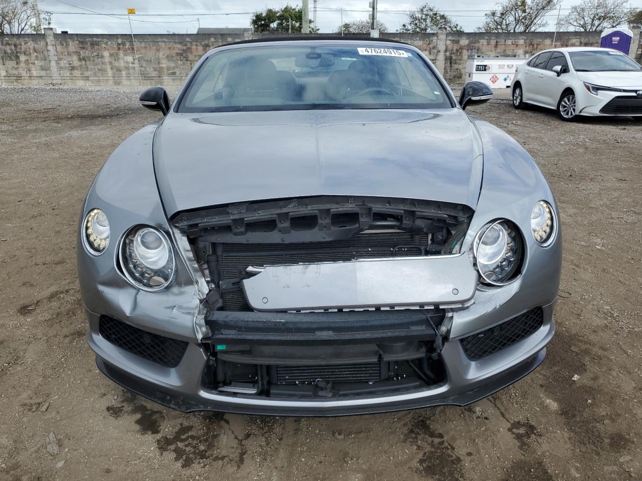 2015 Bentley Continental VIN SCBGH3ZA1FC043096 Copart auction photo, front end damage thumbnail 5