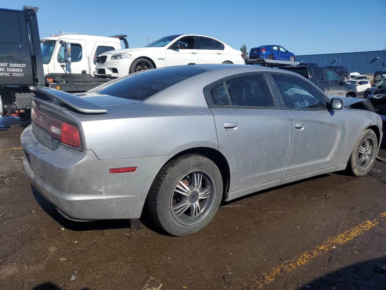 2013 Dodge Charger VIN 2C3CDXBG4DH696582 Copart auction photo, front end damage thumbnail 3