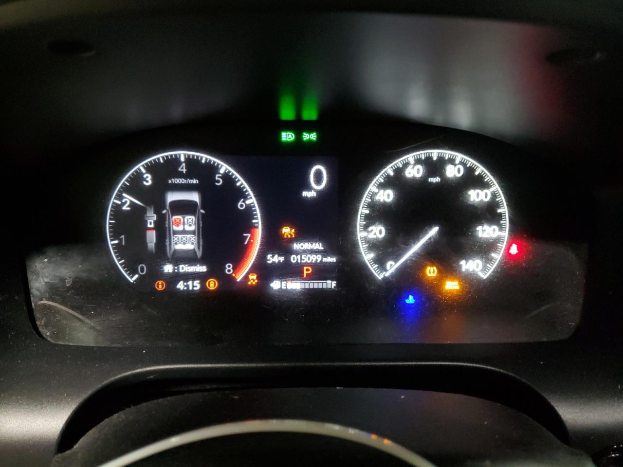 2024 Honda HR-V VIN 3CZRZ2H33RM760709 Copart auction photo, all over damage thumbnail 9