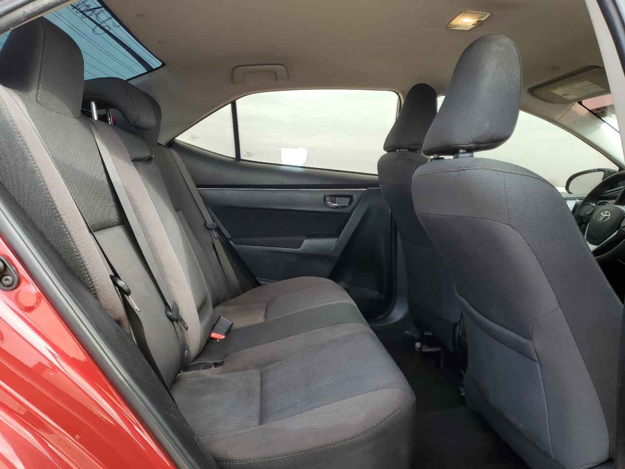 2018 Toyota Corolla VIN 5YFBURHE4JP850108 Copart auction photo, front end / rear end damage thumbnail 10