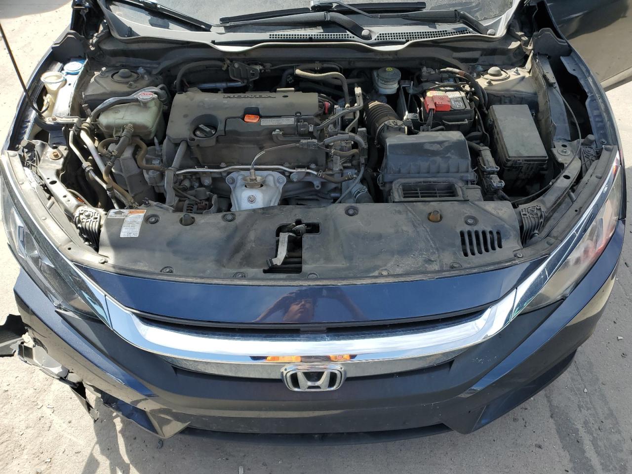2018 Honda Civic VIN 19XFC2E54JE026093 Copart auction photo, side / front end damage thumbnail 11