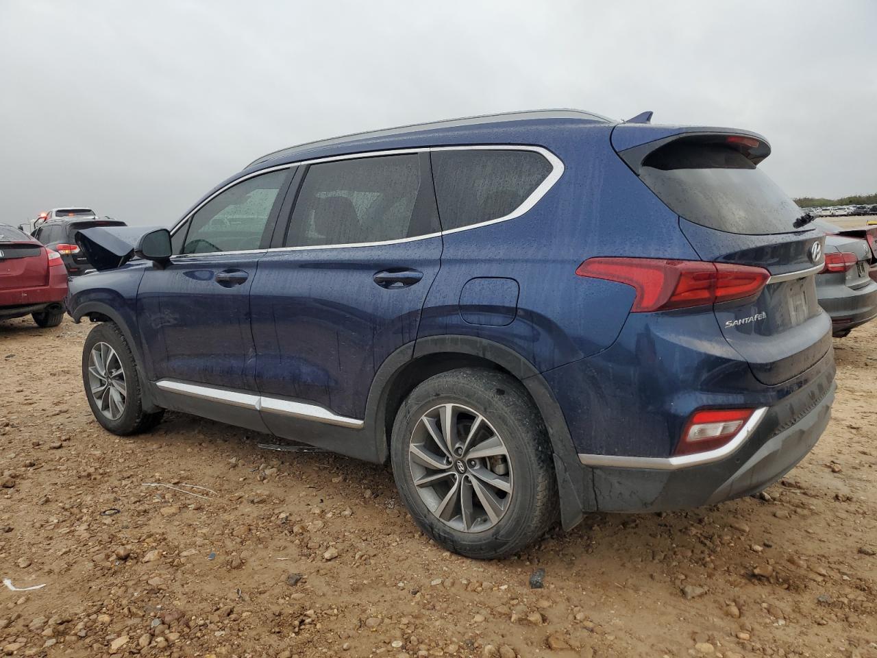 2020 Hyundai Santa Fe VIN 5NMS33AD2LH172568 Copart auction photo, front end damage thumbnail 2