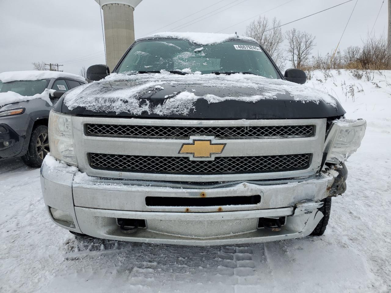 2013 Chevrolet Silverado VIN 3GCPKSE79DG302947 Copart auction photo, front end damage thumbnail 5