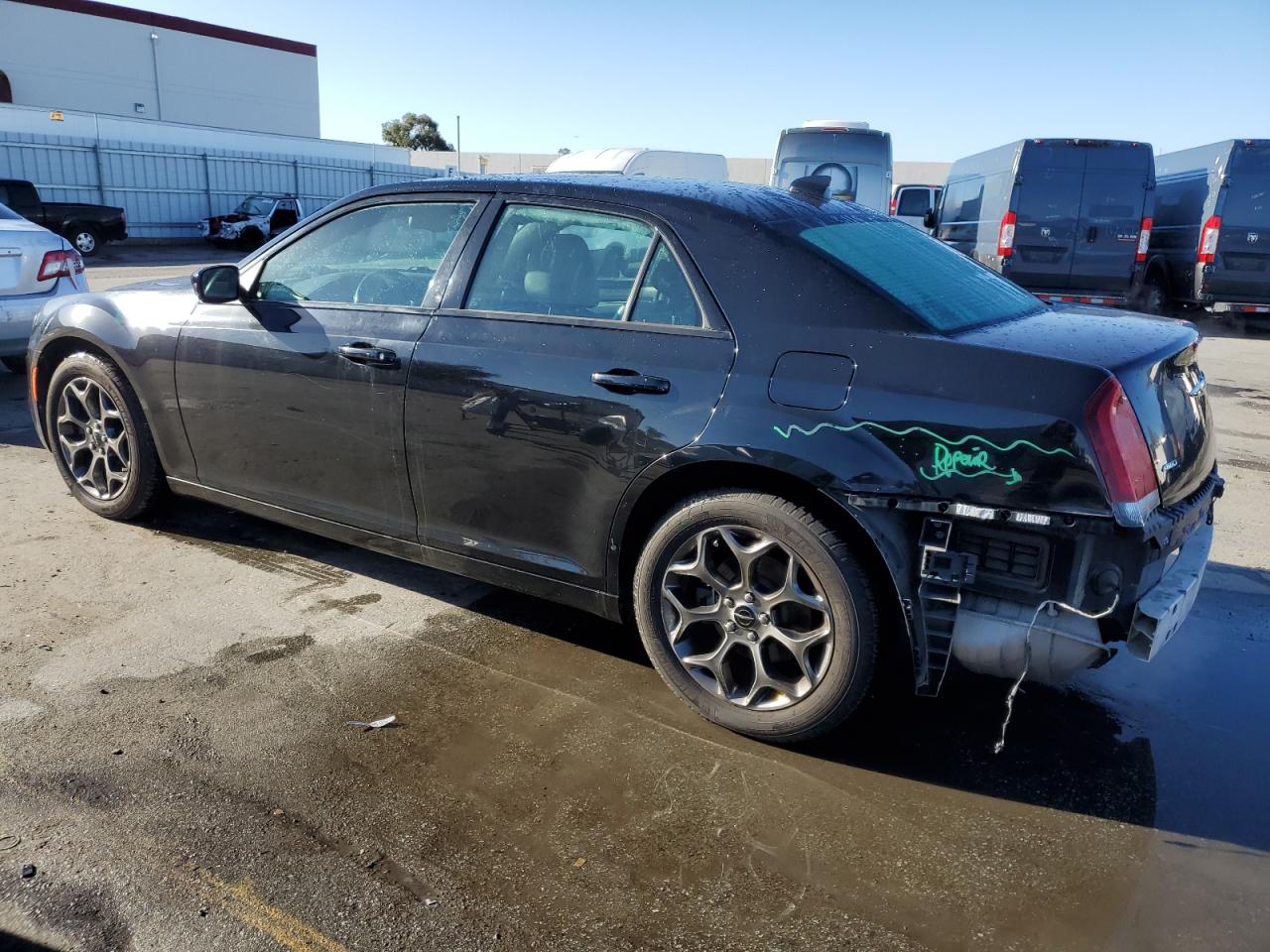 2018 Chrysler 300 VIN 2C3CCAGG1JH267405 Copart auction photo, rear end damage thumbnail 2