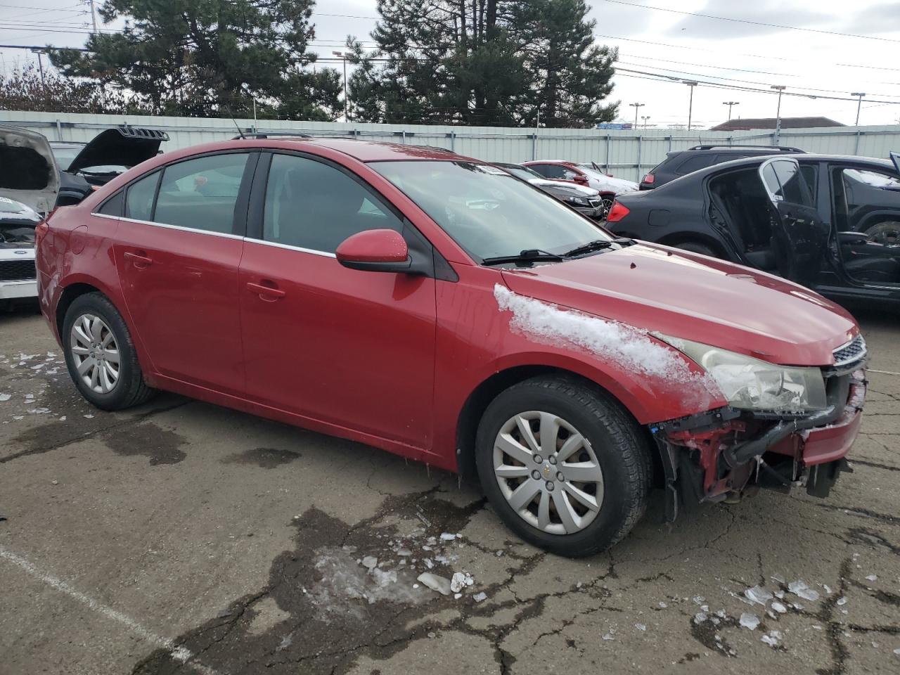 2011 Chevrolet Cruze VIN 1G1PF5S99B7138077 Copart auction photo, front end damage thumbnail 4