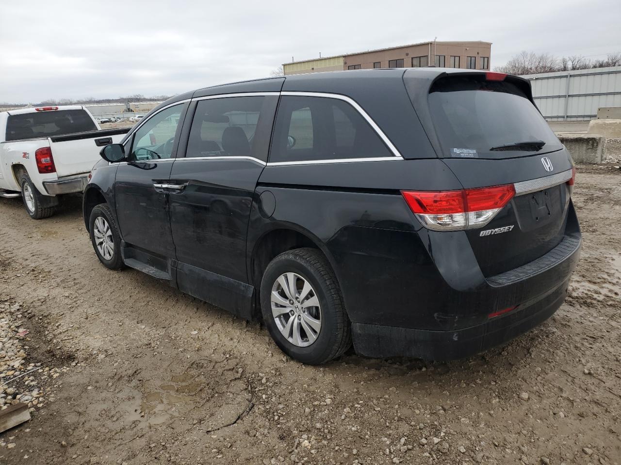 2016 Honda Odyssey VIN 5FNRL5H68GB089820 Copart auction photo, all over damage thumbnail 2