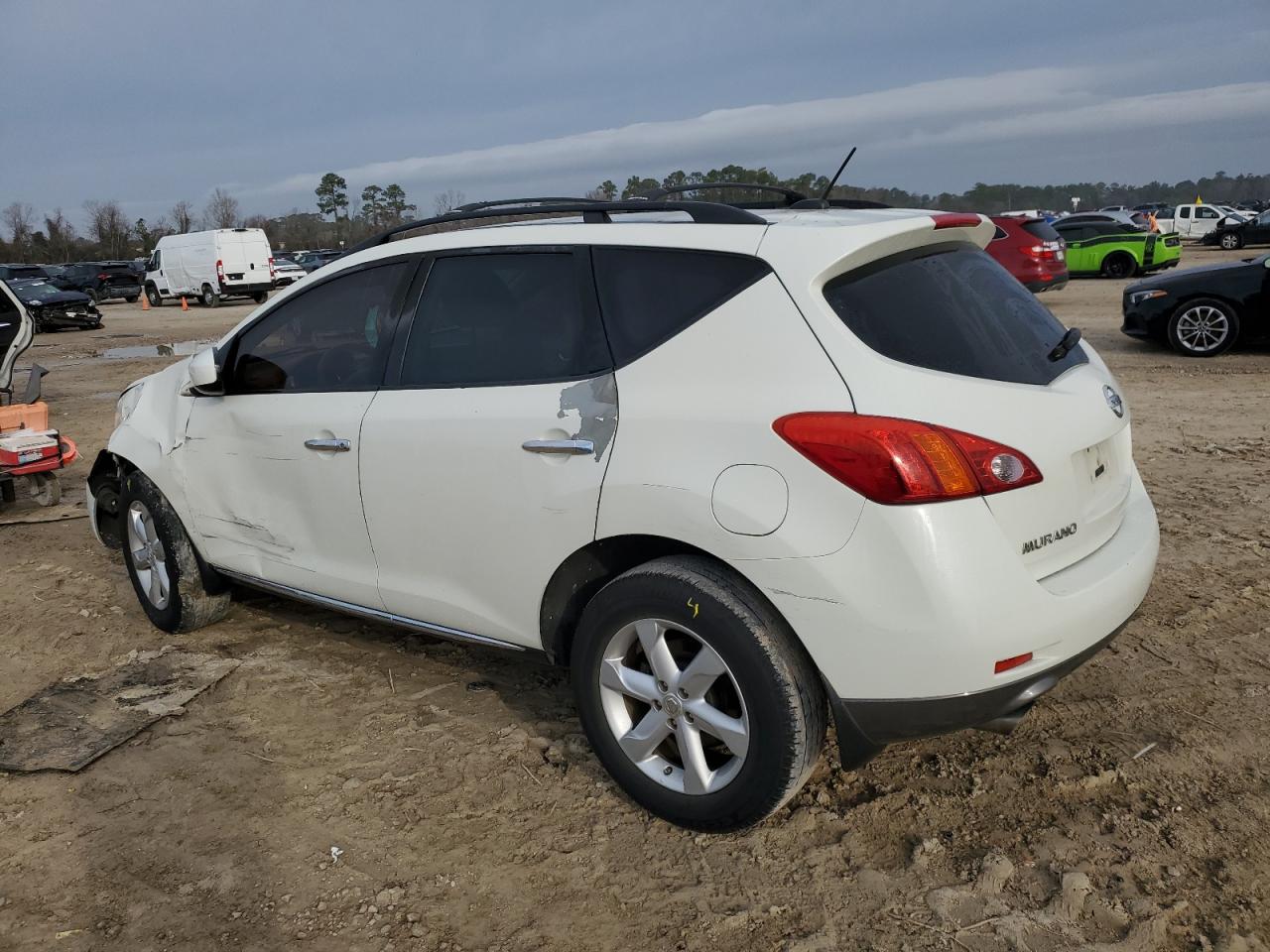 2009 Nissan Murano VIN JN8AZ18UX9W023971 Copart auction photo, front end / side damage thumbnail 2