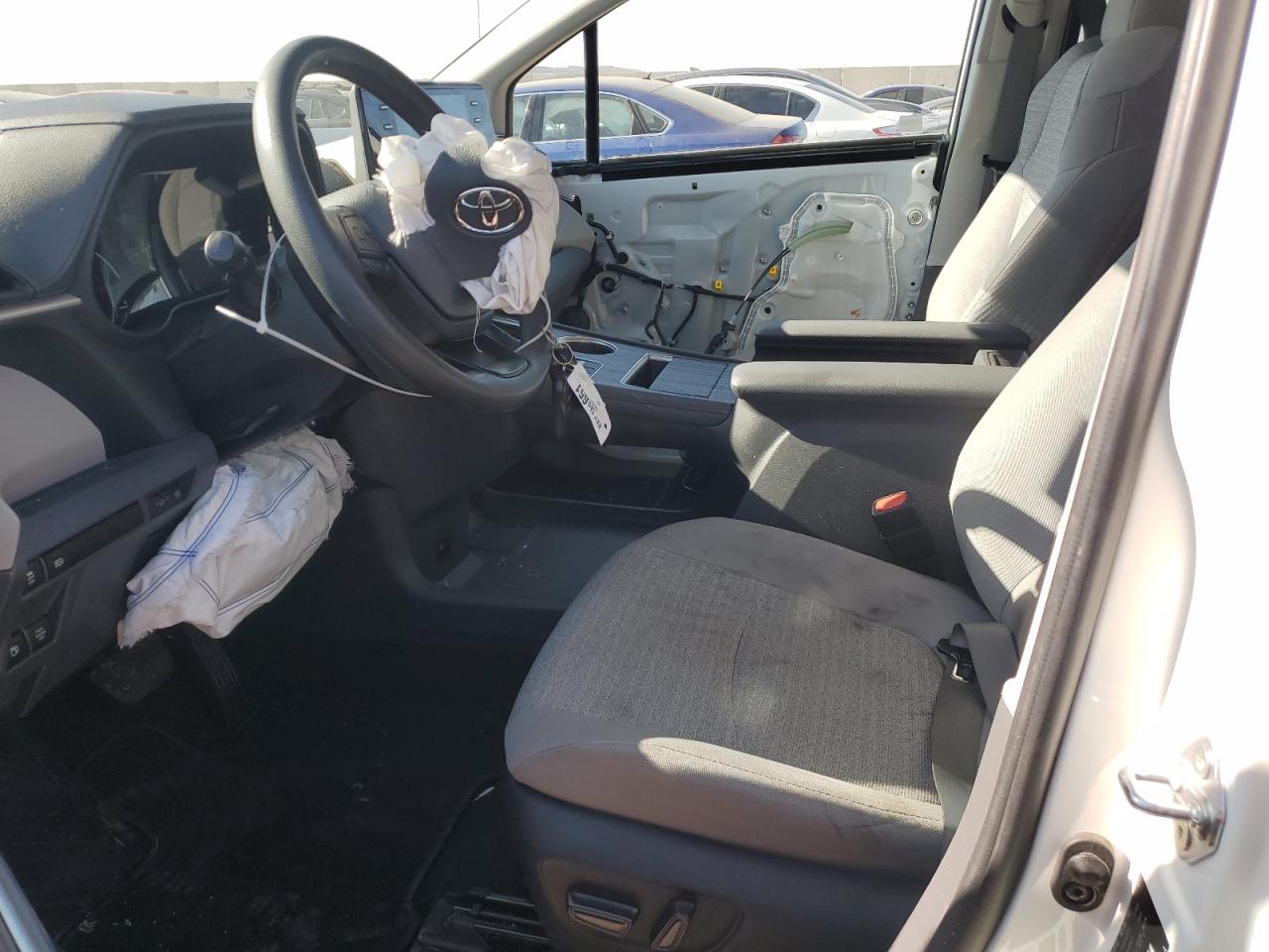 2022 Toyota Sienna VIN 5TDKSKFC7NS048969 Copart auction photo, front end / rear end damage thumbnail 7