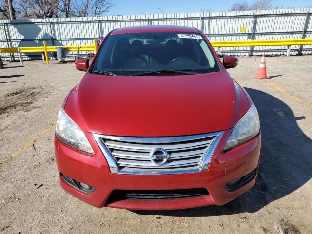 2013 Nissan Sentra VIN 3N1AB7APXDL648962 Copart auction photo, side damage thumbnail 5