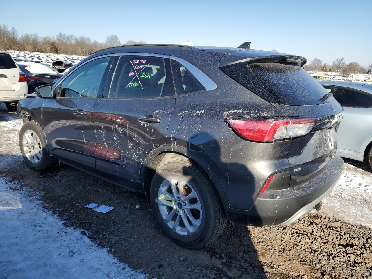 2020 Ford Escape VIN 1FMCU9G69LUB37396 Copart auction photo, front end damage thumbnail 2